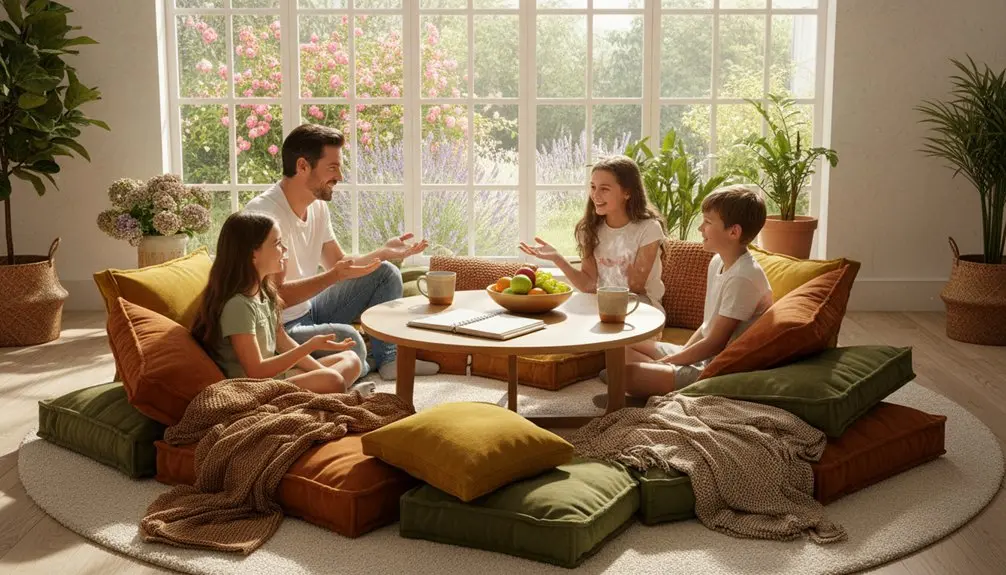 family alignment through care huddles