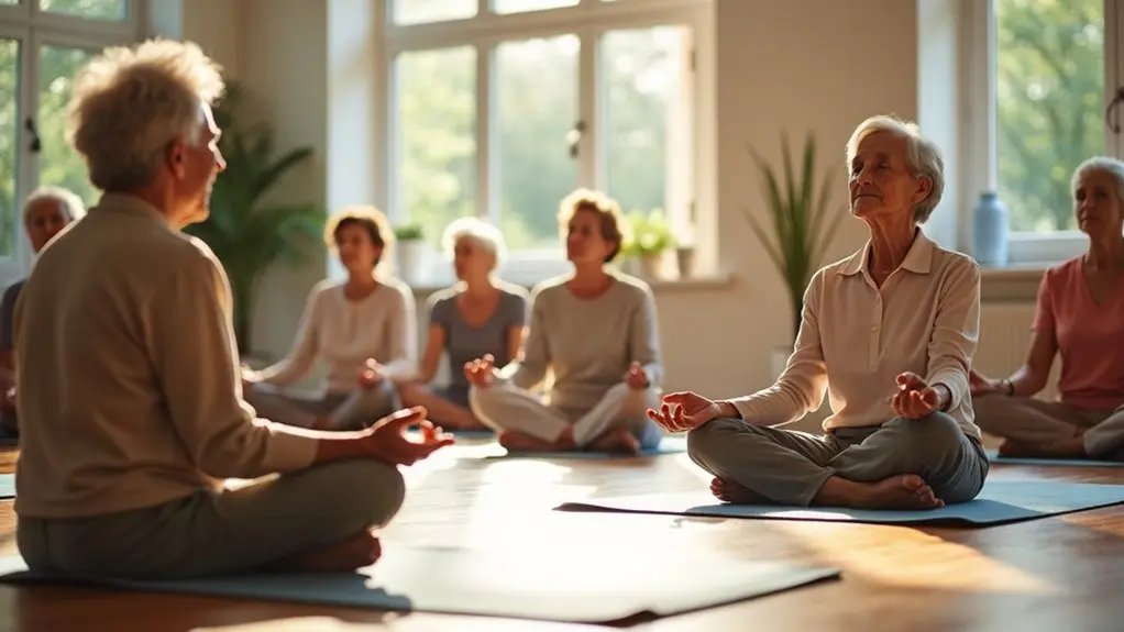 meditation alleviates senior anxiety