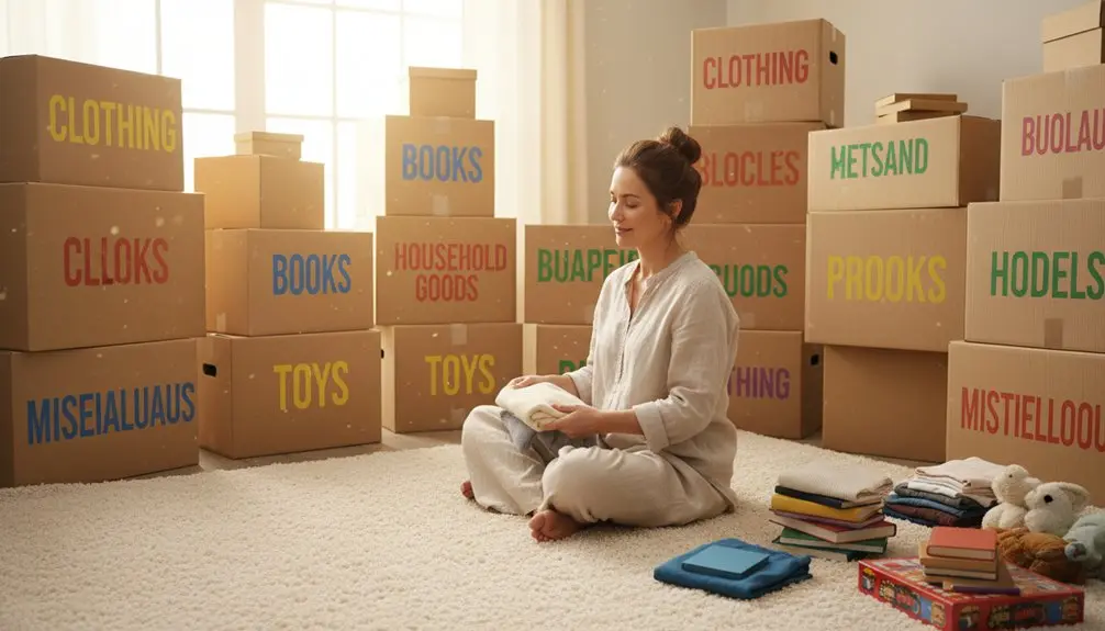 purposeful decluttering and donation