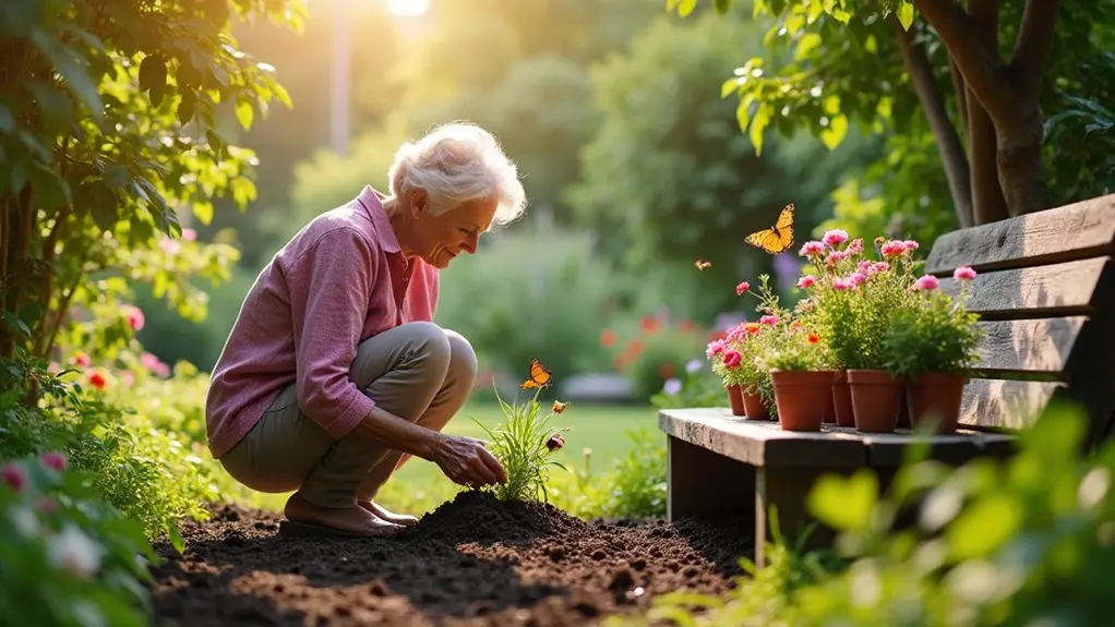 seniors flourishing through gardening