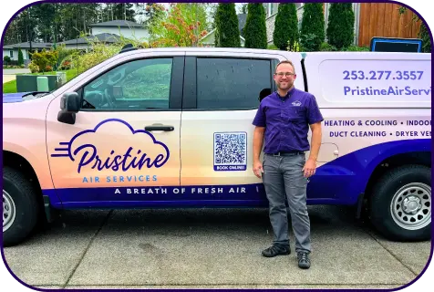 HVAC Bonney Lake, Pierce County, Expert Pristine Technician with Van