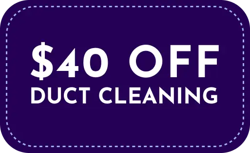 $40 off duct cleaning coupon