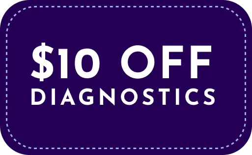 $10 off diagnmostics coupon