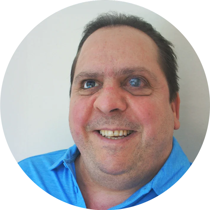 John Schreiber smiling