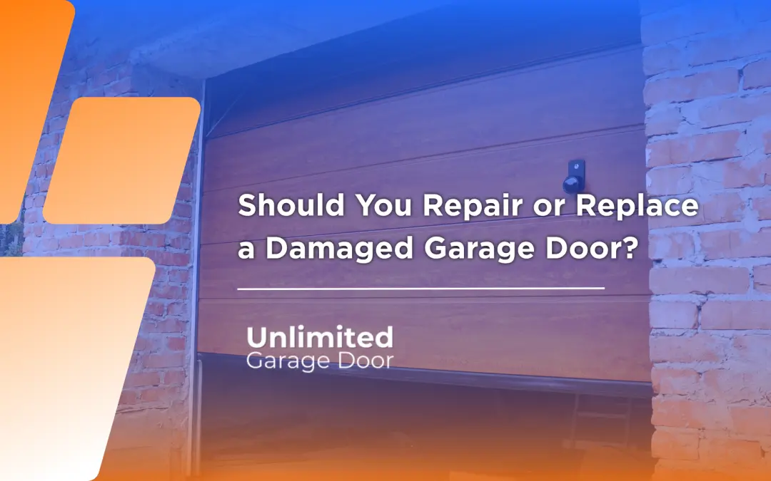Should You Repair or Replace a Damaged Garage Door?