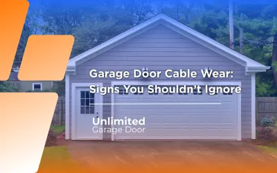 Garage Door Cable Wear: Signs You Shouldn’t Ignore