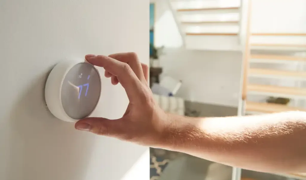 Adjusting smart thermostat