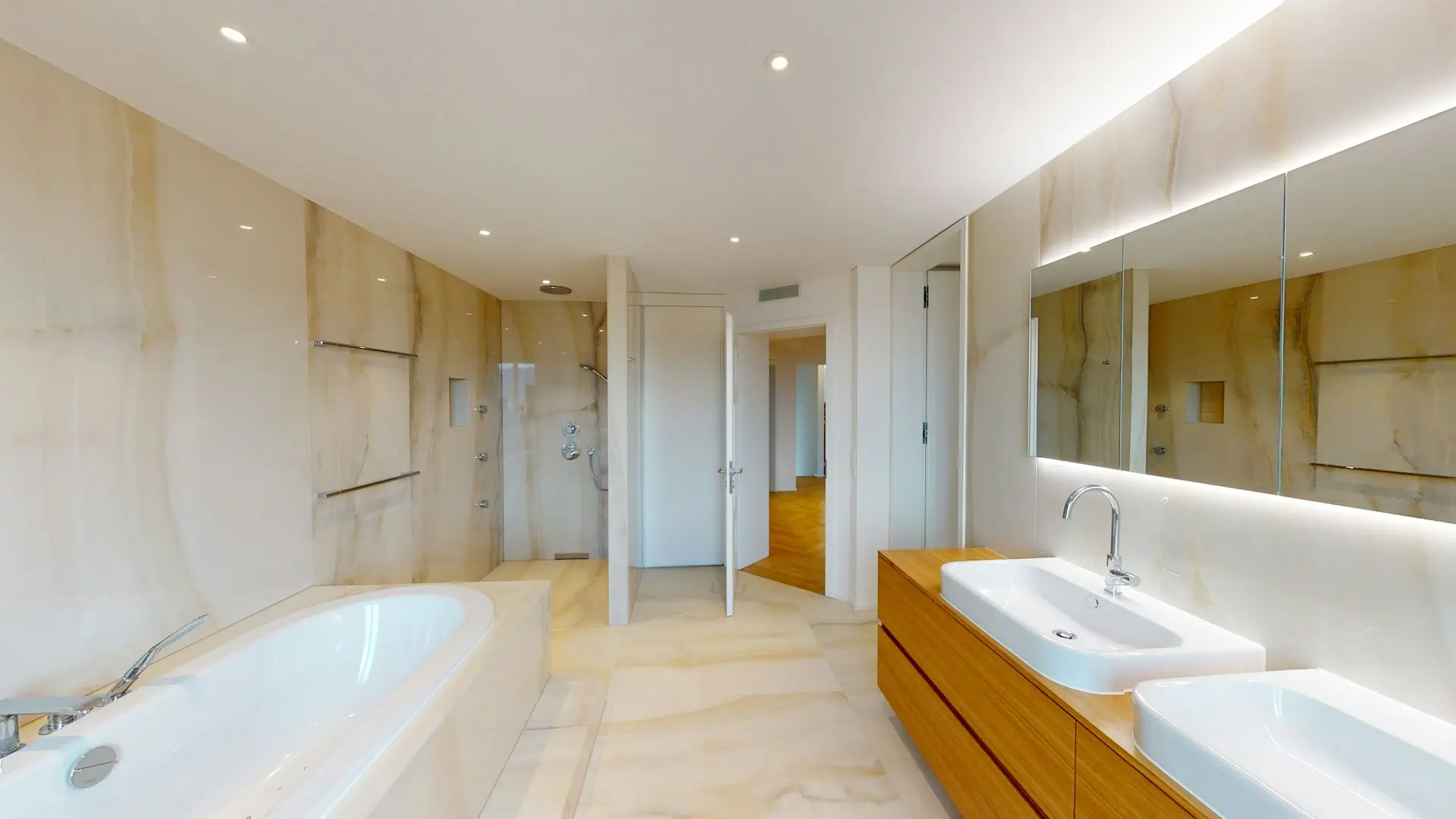basement bathroom installation