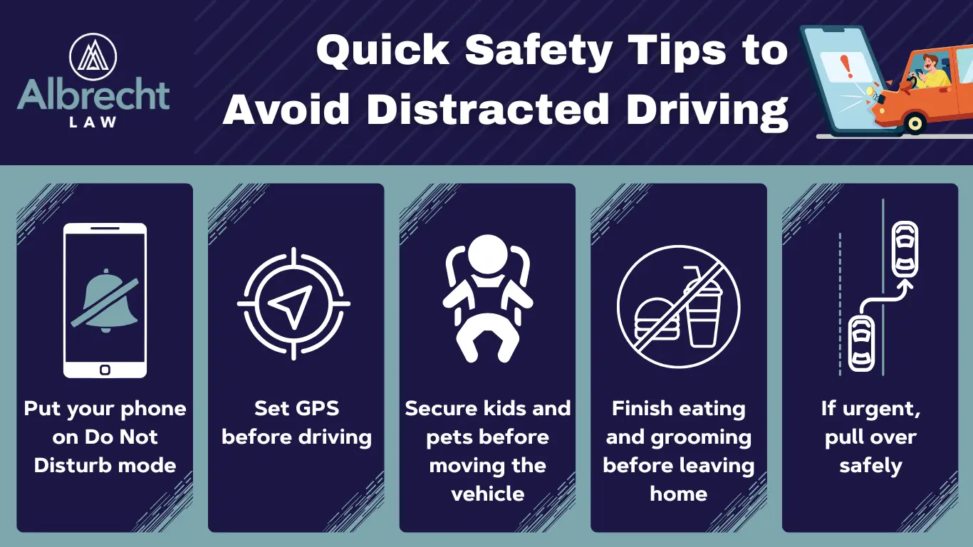 3 main types of distractions while driving in spokane img