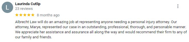 Laurinda Cutlip AVVO Testimonial | Spokane Valley | Call (509) 495-1246