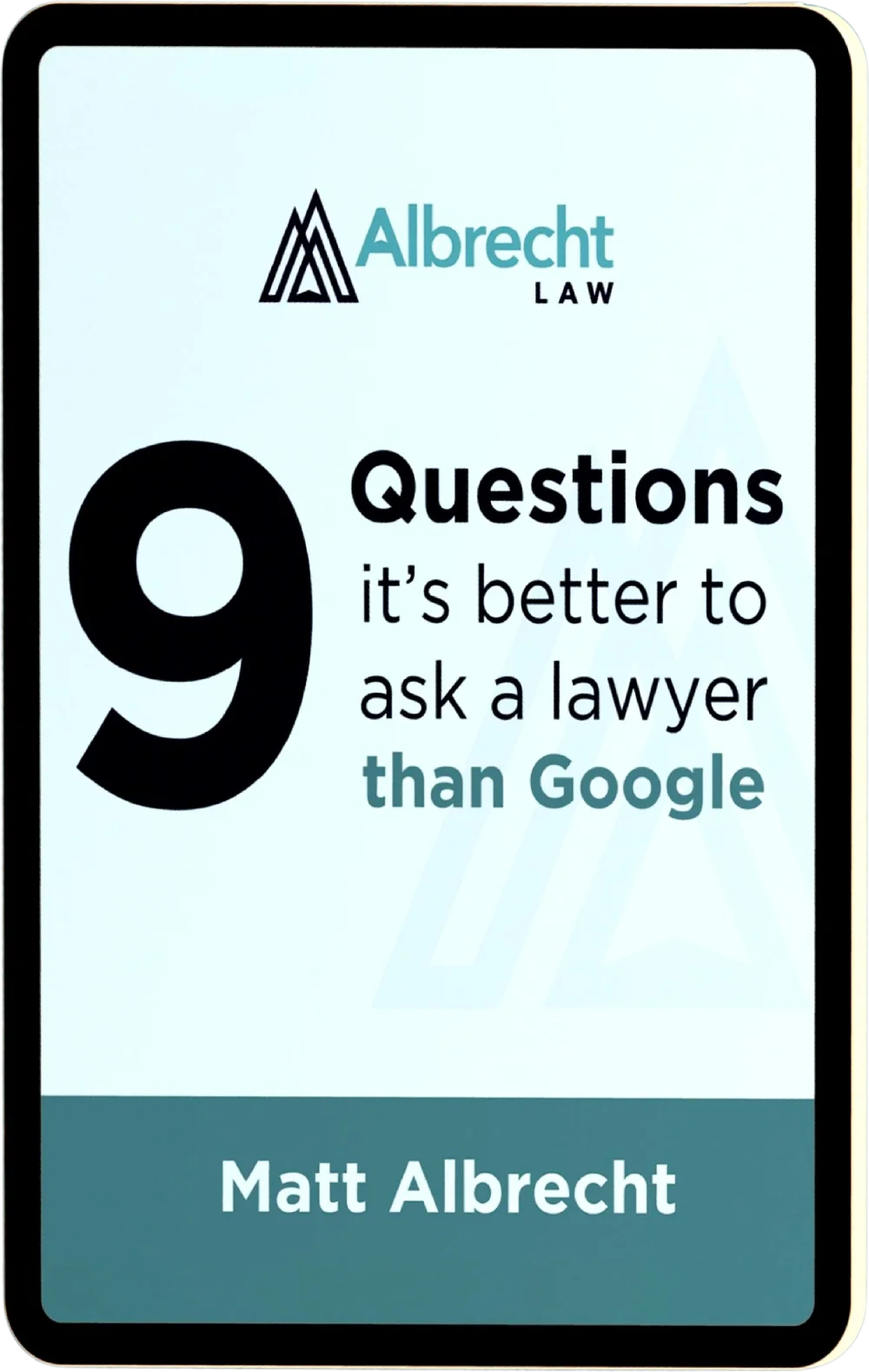 9 Questions Book | Spokane Valley, WA | Call (509) 495-1246