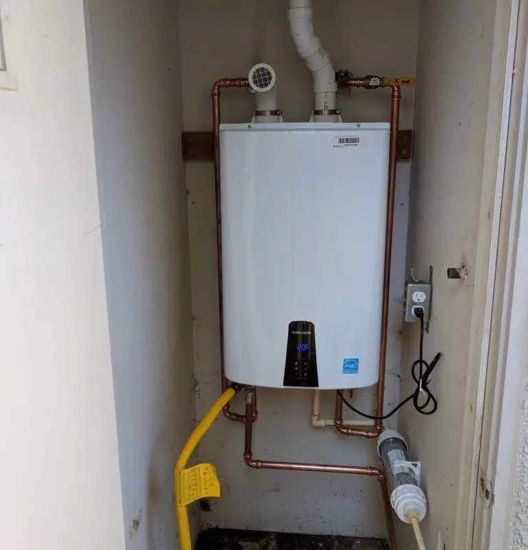 navien tankless water heater plumber