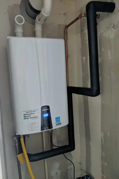 tankless water heater installation tankless water heater installation