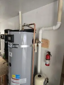 Propane Gas Water Heater Replacement in Auburn