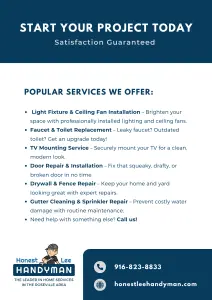 handyman flyer design example
