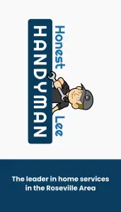 handyman business card example design