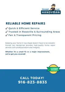 handyman flyer design template
