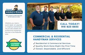 handyman postcard template
