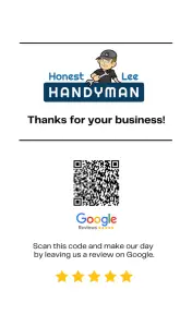 handyman review card template
