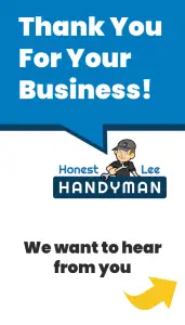 handyman review card template