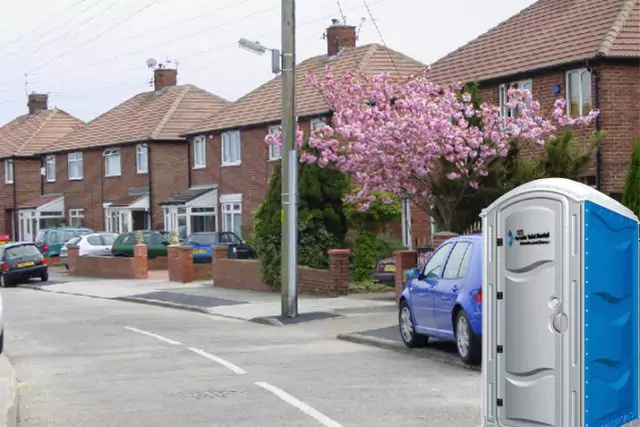 portable washroom for public and visitors