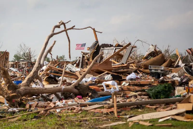 emergency cleanup dumpsters are necessary for disaster relief