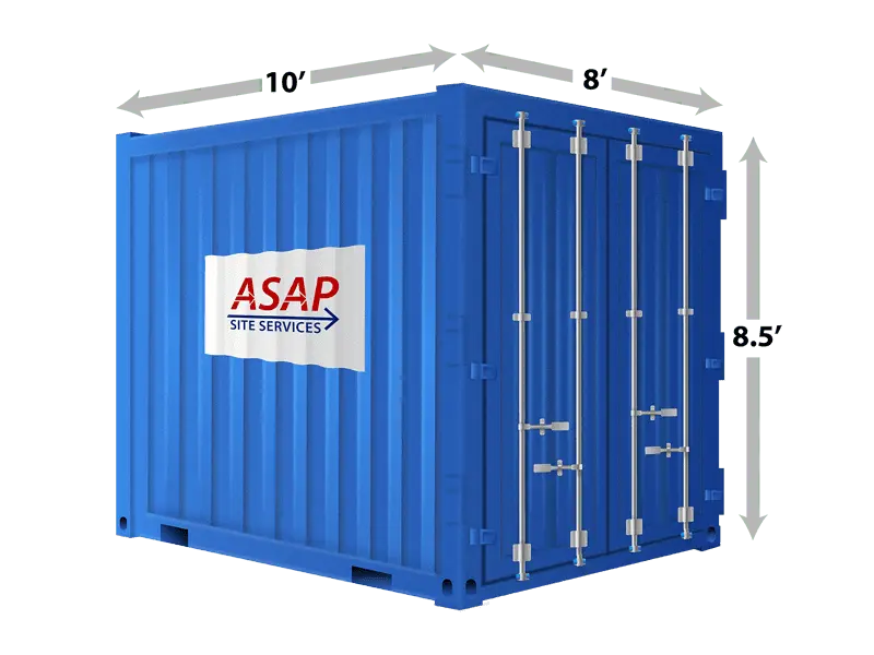 ASAP Site Services 10' Portable Storage