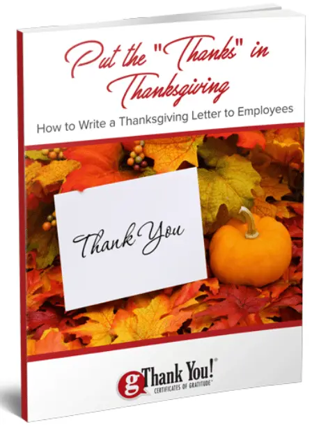 Write a Thanksgiving Letter