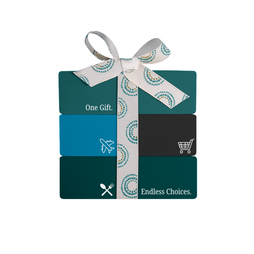 gUp! Gift Certificates for employee gift gift cards