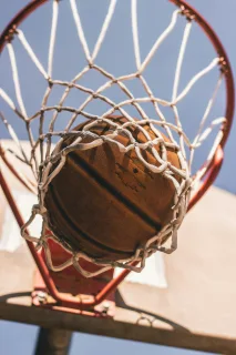 Play a game of pick-up basketball after work!