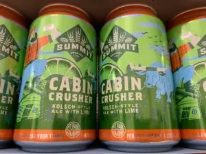 Summit Cabin Crusher Kölsch-Style Ale with Lime 12oz cans
