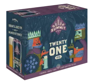 Summit Twenty-One IPA 12pk can wrap