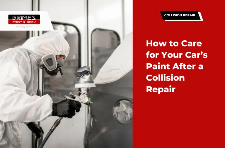 How to Care for Your Car&rsquo;s Paint After a Collision Repair