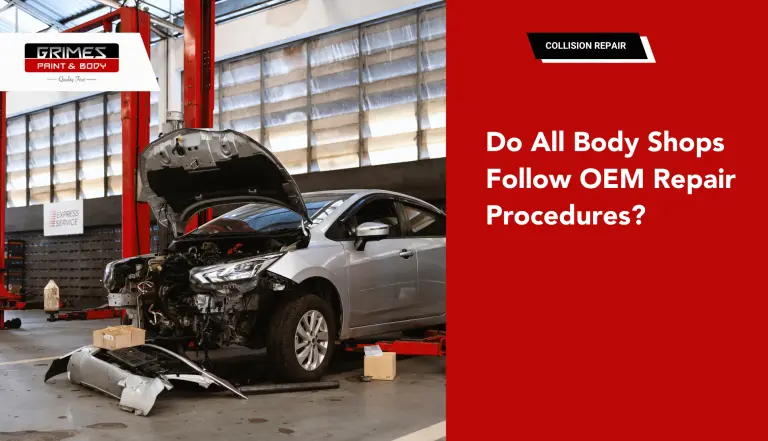 Do All Body Shops Follow OEM Repair Procedures