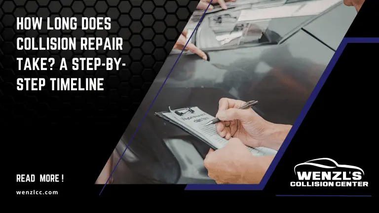 How Long Does Collision Repair Take A Step-by-Step Timeline
