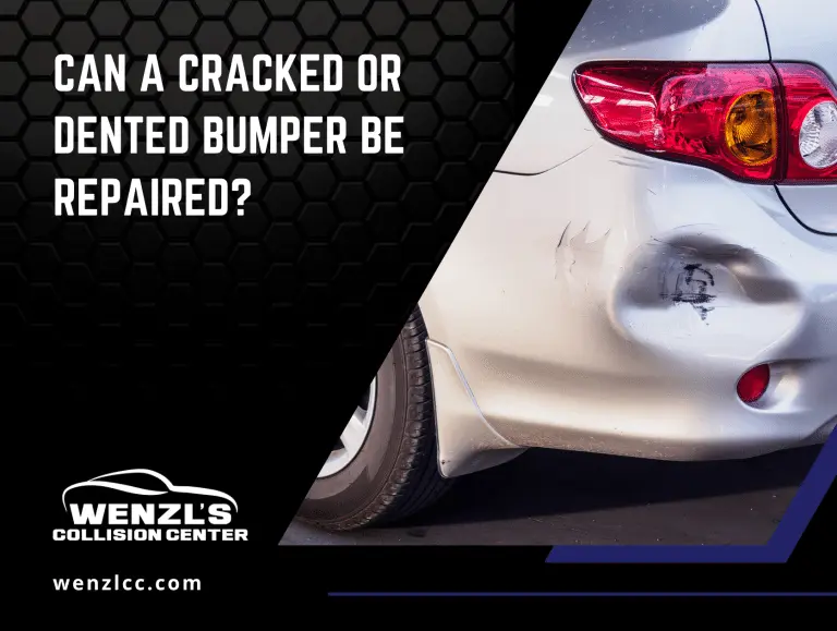 Can a Cracked or Dented Bumper Be Repaired