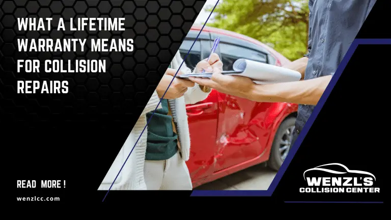 What a Lifetime Warranty Means for Collision Repairs