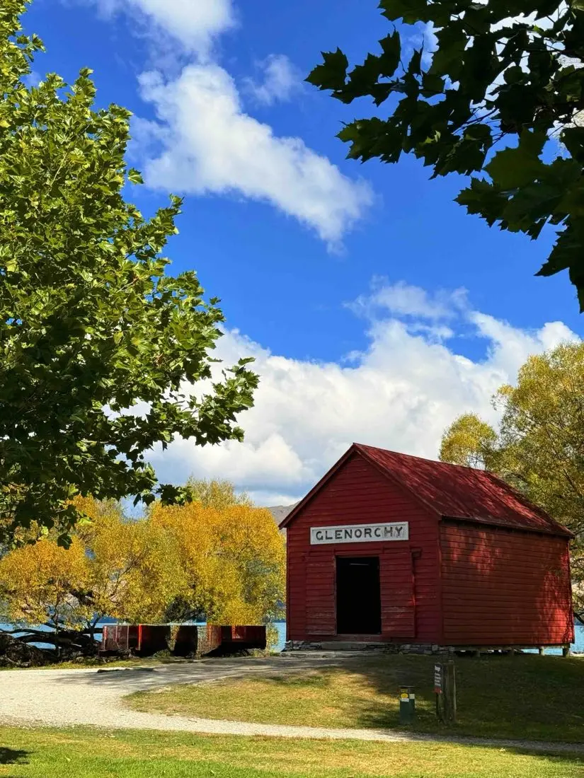 The red shed at Glenorchy
