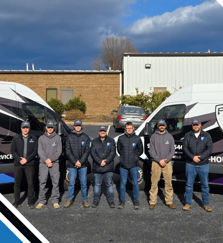 A group photo of the Phantom Restoration Company Members