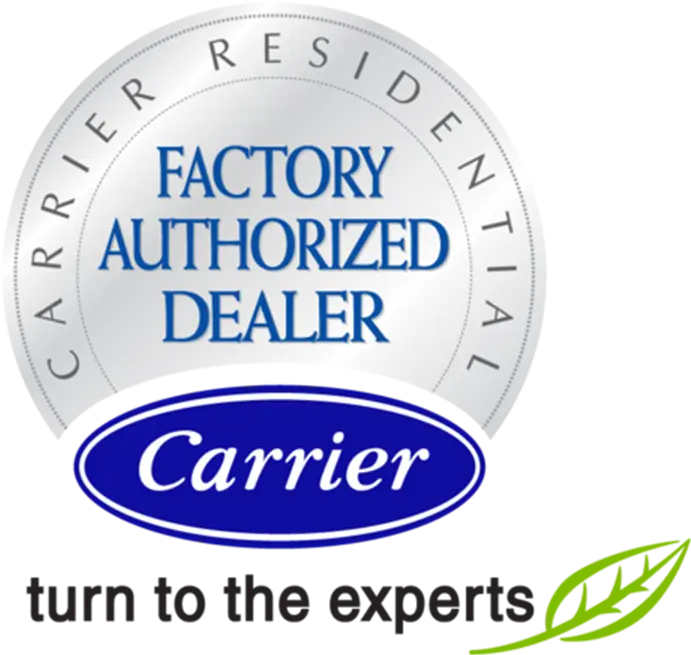 Carrier Factory Authorized Dealer badge
