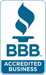 Better Business Bureau accredited business logo