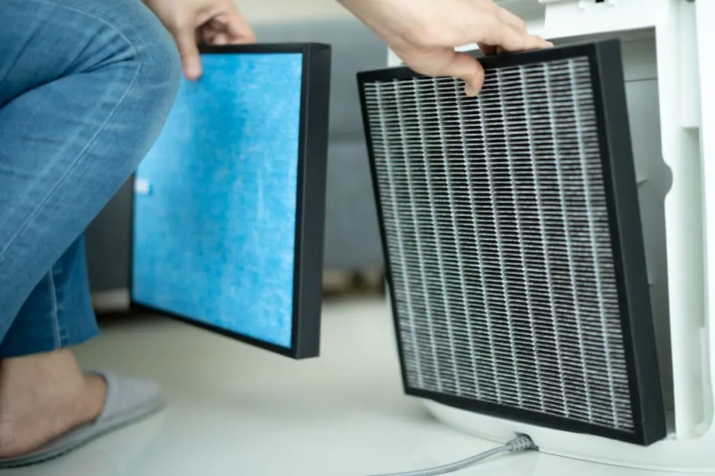 HEPA carbon air purifier filter