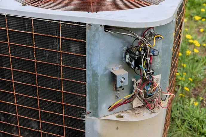 Replacing the old conditioner in a home central air conditioning system