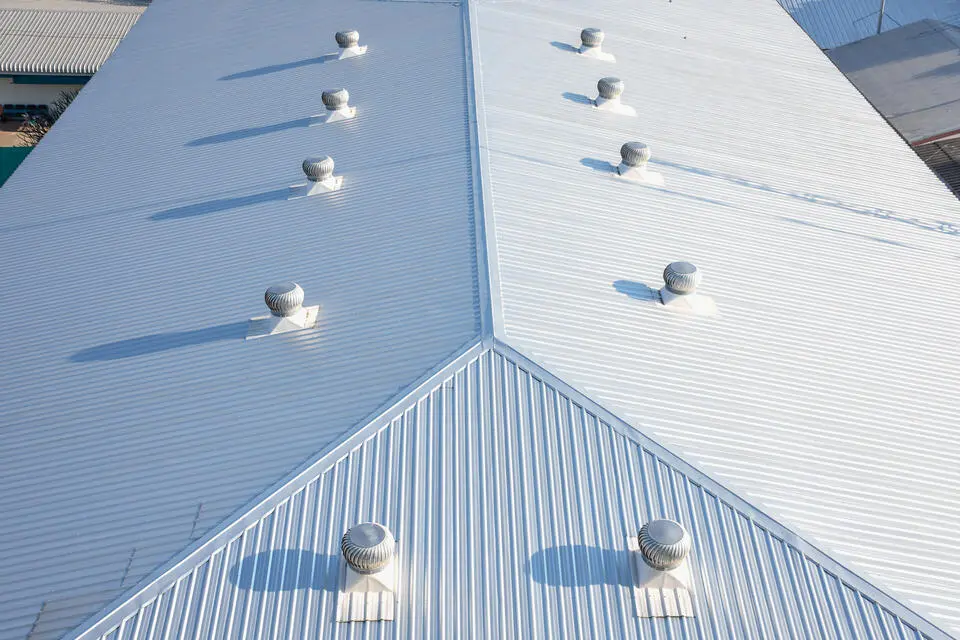 commercial roofing madison-white corrugated commercial metal roofing