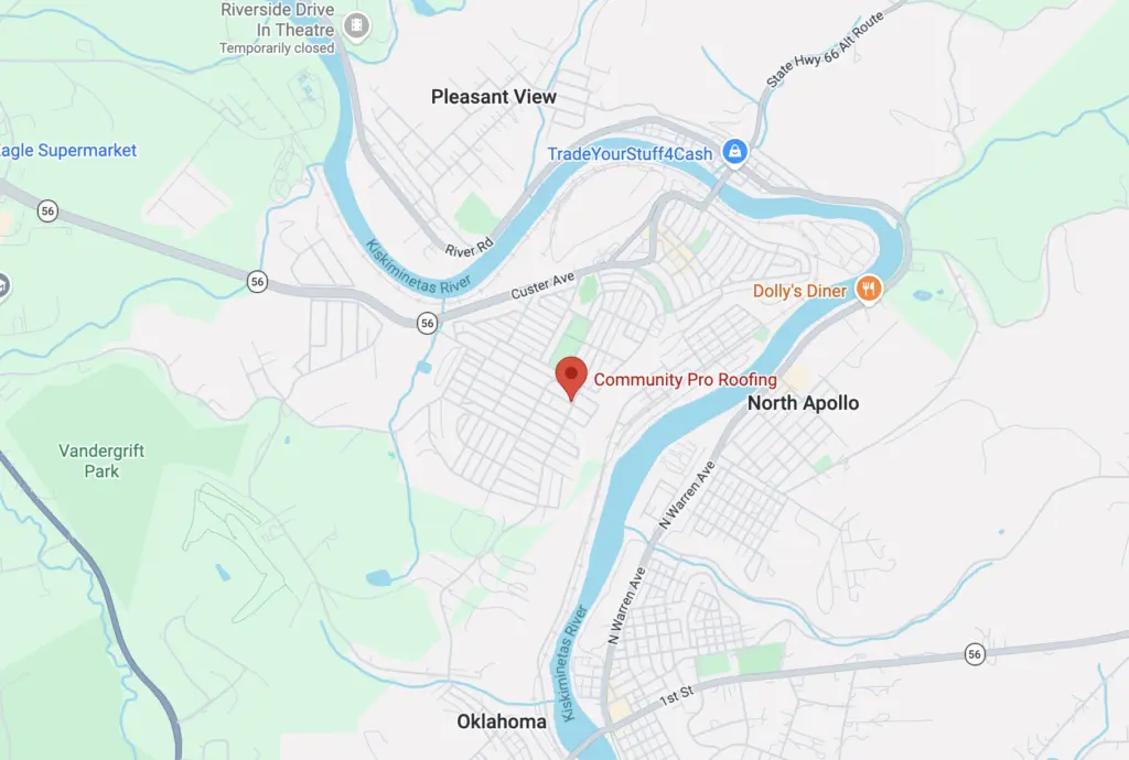service area map