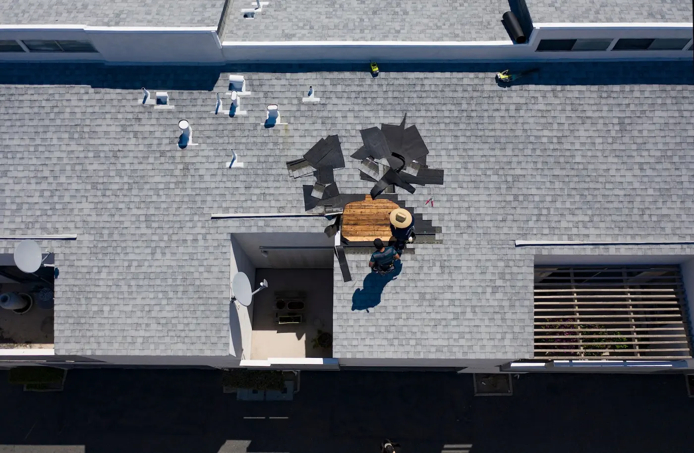 roof leak repairs