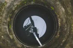Main sewer line collapse requiring emergency sewage removal service in Vancouver WA