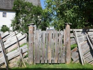 Fence damaged by storm requiring storm damage repair in Vancouver WA