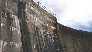 Ice dam on roof causing water damage in Vancouver WA winter