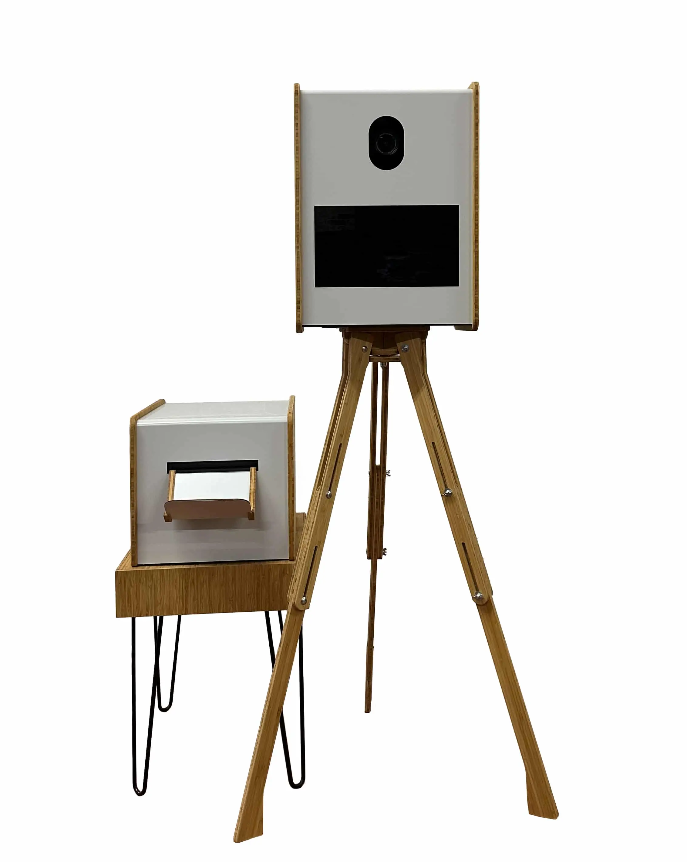 modern open air photo booth